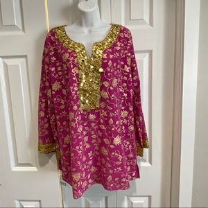 DG2 sequin Tunic - EUC - Medium